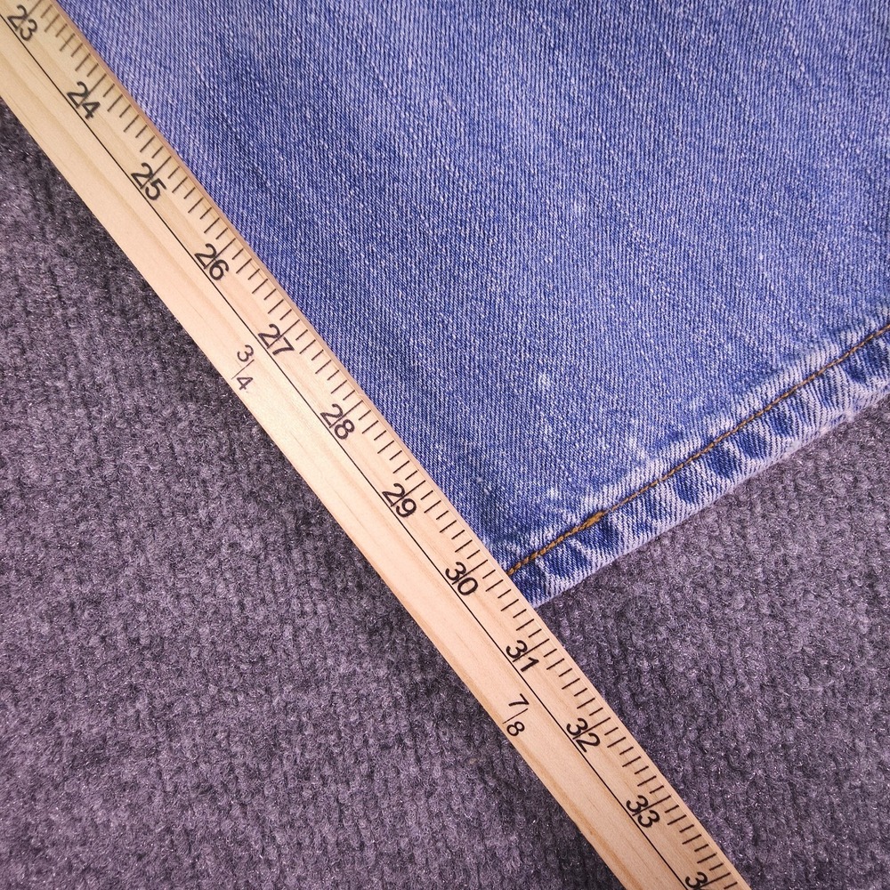 Vintage Levi's Jeans Mens 40x32 (38x31) Blue Denim 550 Relaxed Y2K Baggy - Picture 7 of 13